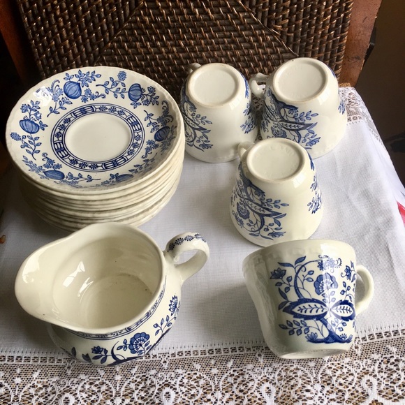 Wedgwood Other - WEDGWOOD Blue Heritage Porcelain Dinnerware